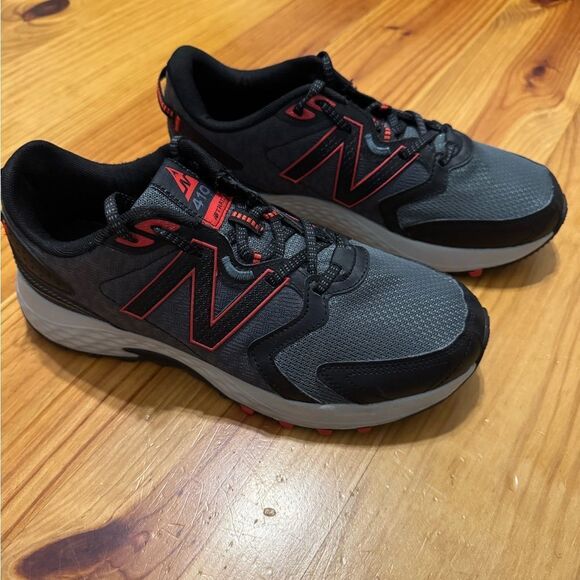 New Balance 410 V7 Mens Sz 9 US Gray Red Running Shoes Sneakers main image 9